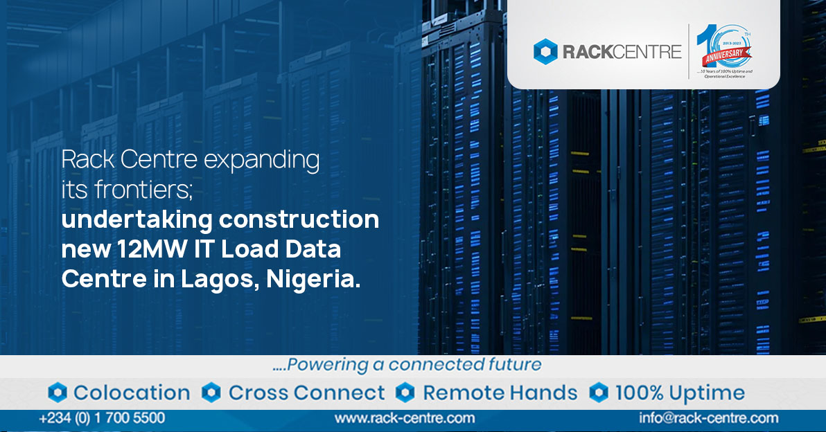 Rack Centre Expanding Its Frontiers; Undertaking Construction New 12mw